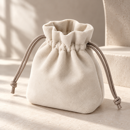 Livesoare Soft Drawstring Small Accessories Organizer Pouch