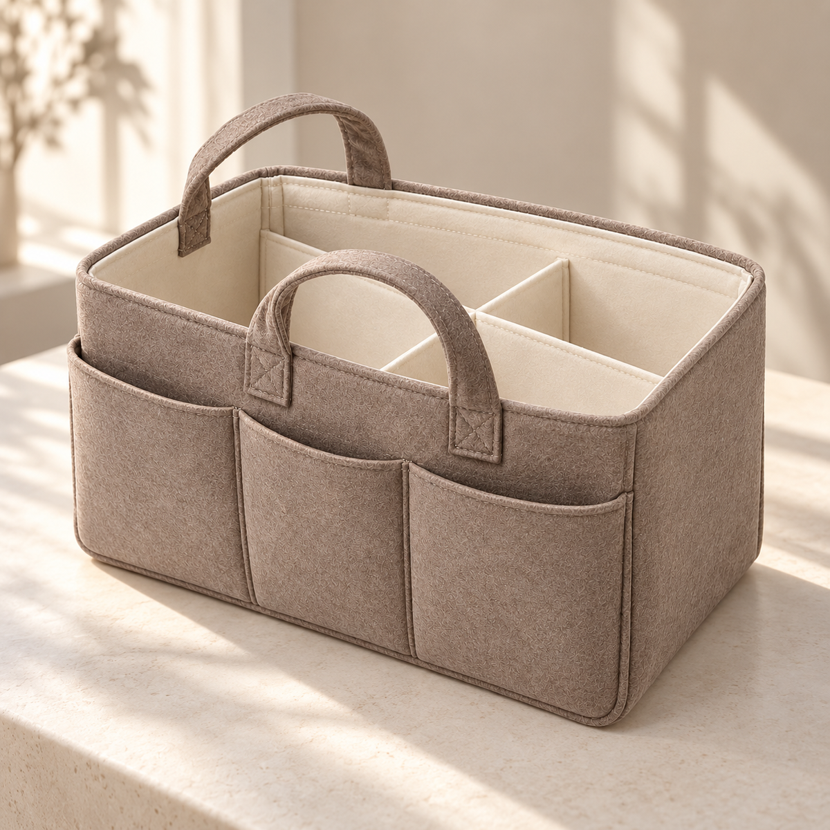 Livesoare Multi-Compartment Everyday Bag Organizer Insert