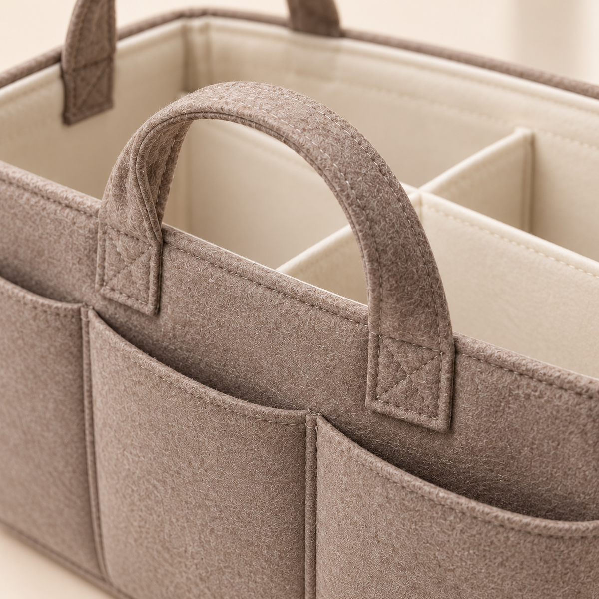 Livesoare Multi-Compartment Everyday Bag Organizer Insert