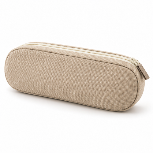 Livesoare Slim Travel Accessory Organizer Pouch with Zipper Closure