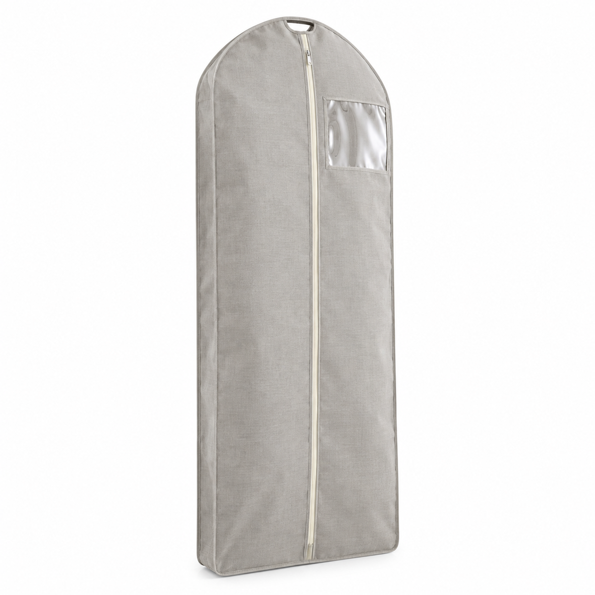 Livesoare Hanging Garment Storage Bag with Front Zipper & Clear Window