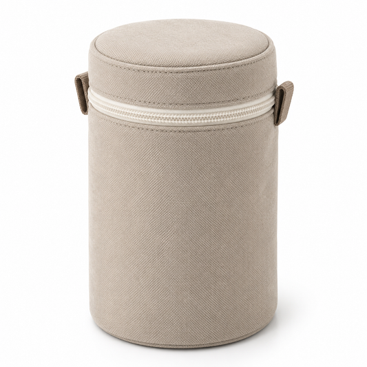 Livesoare Cylindrical Zip Organizer Case for Everyday Storage
