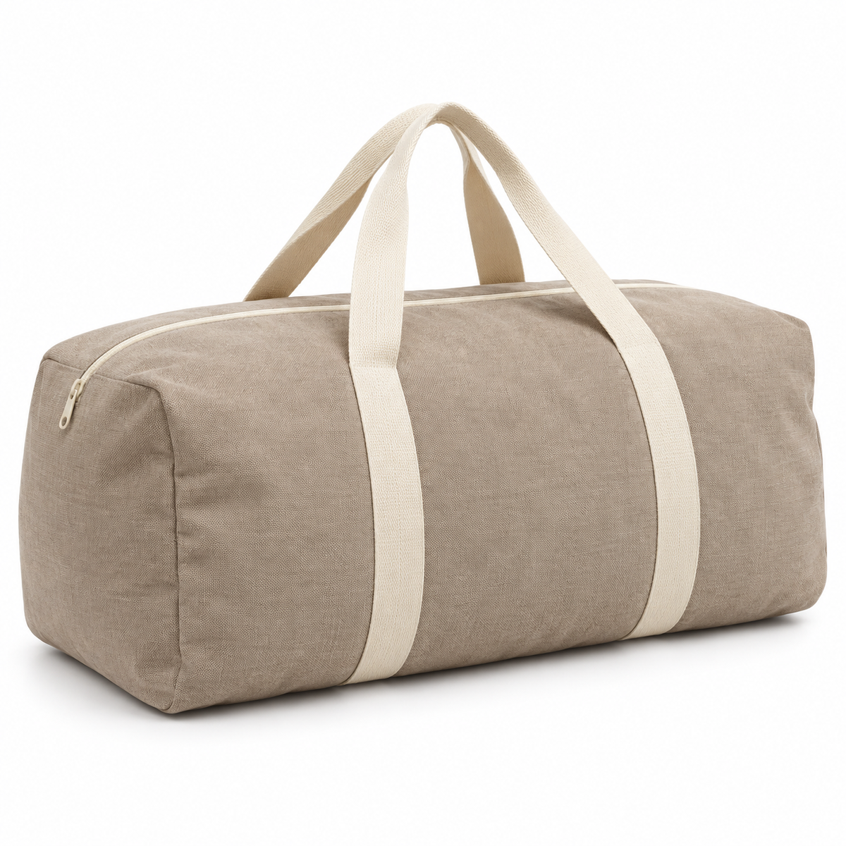 Livesoare Carry-Handle Fabric Storage Bag with Zipper Closure